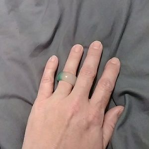 Solid Jade Ring